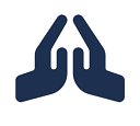 Praying hands icon