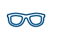 Eyeglasses icon.