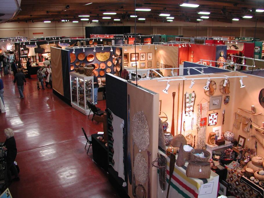 Exhibit Hall with booths.
