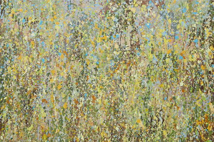 Abstract painting by Dylan Bartolini-Volk