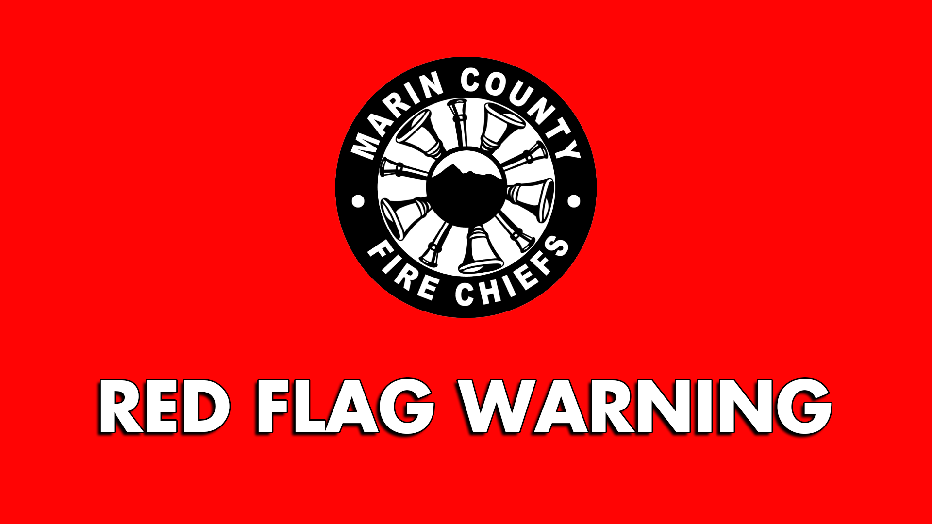 Graphic says Red Flag Warning