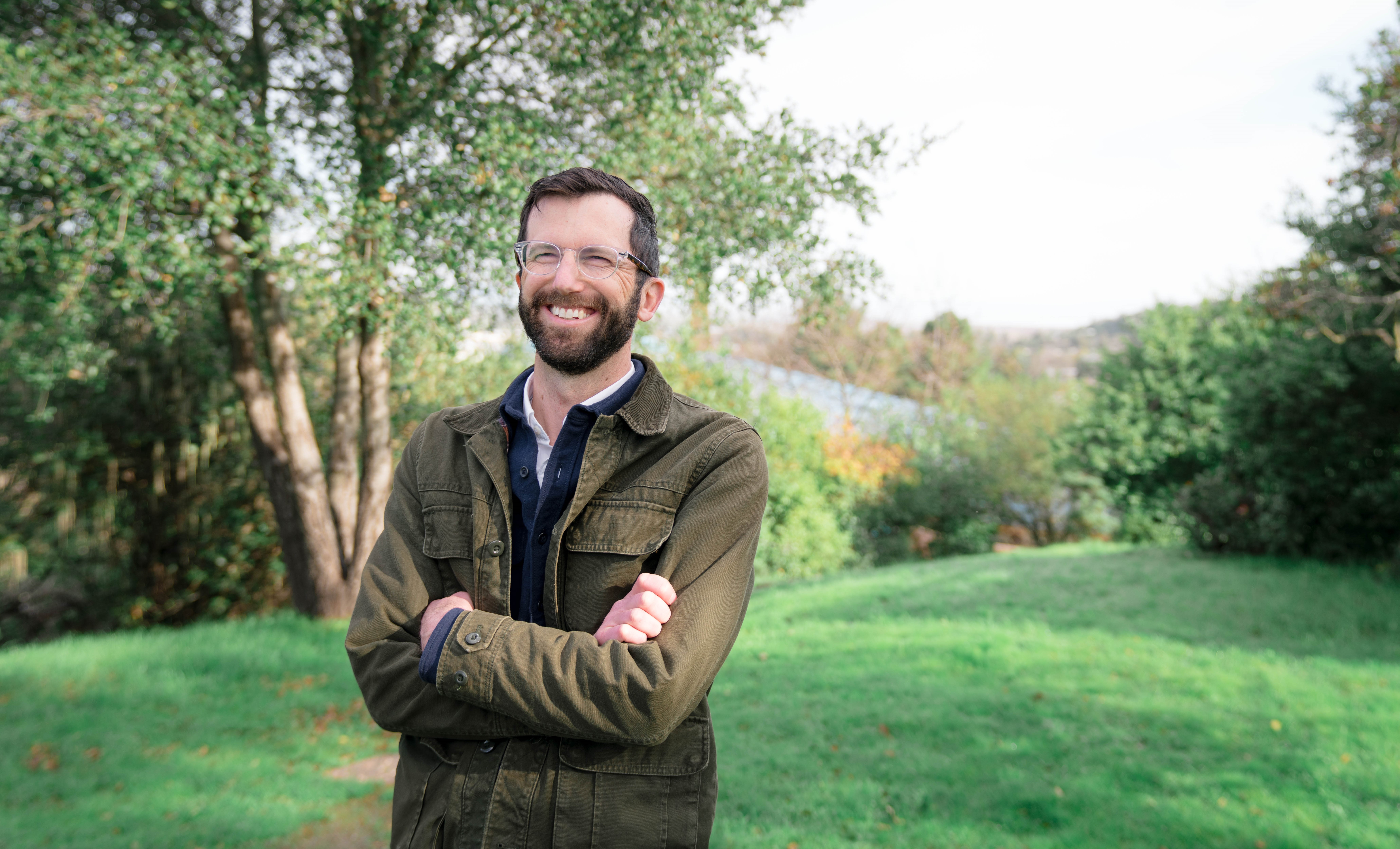 An outdoor portrait of Max Korten