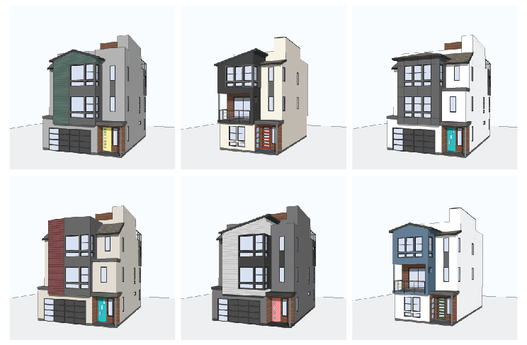 Proposed development renders on Mount Lassen Drive