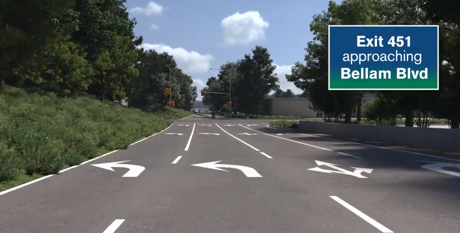 A rendering of the Bellam Boulevard Project