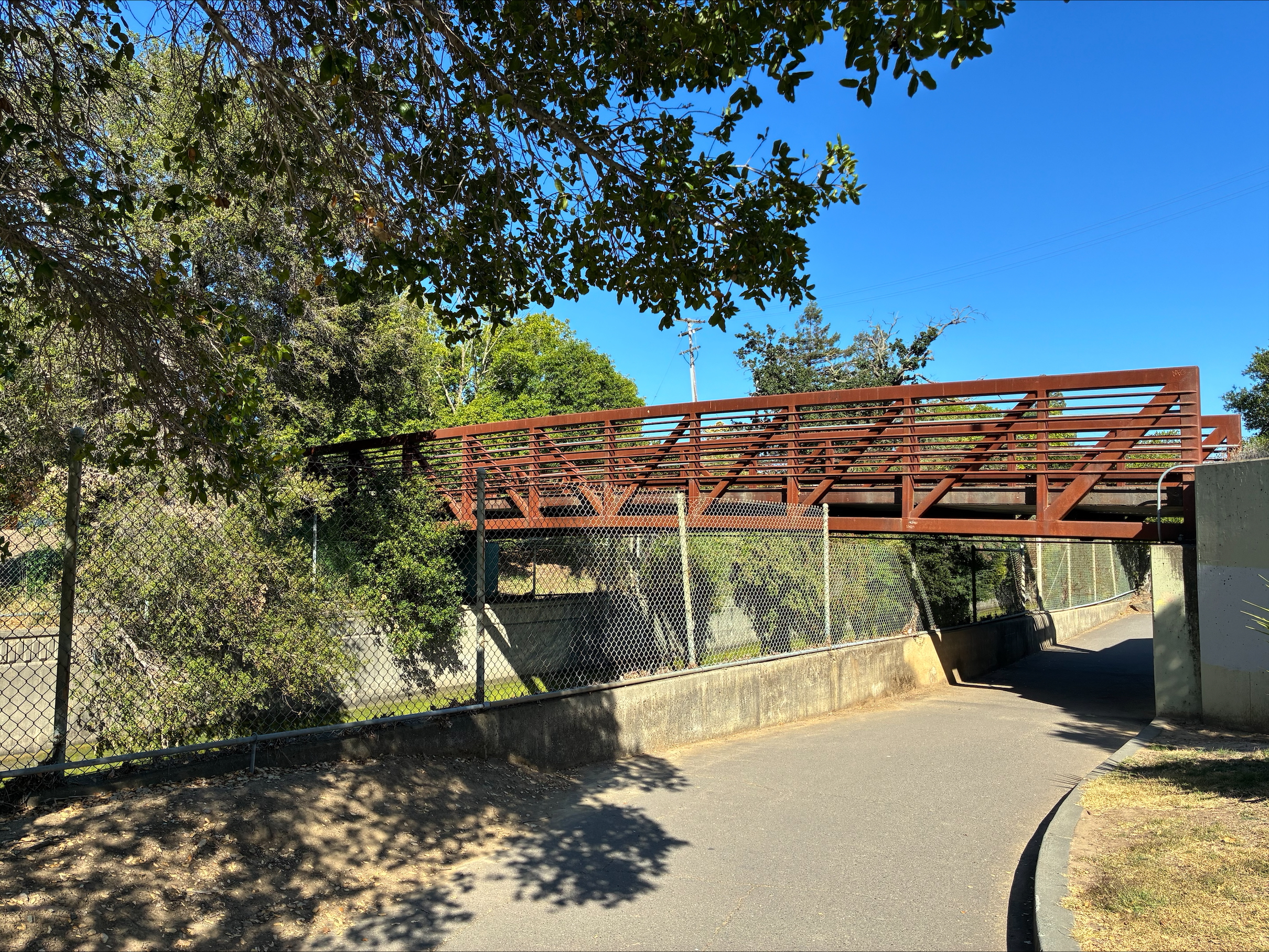 Bridge over Corte Madera Creek