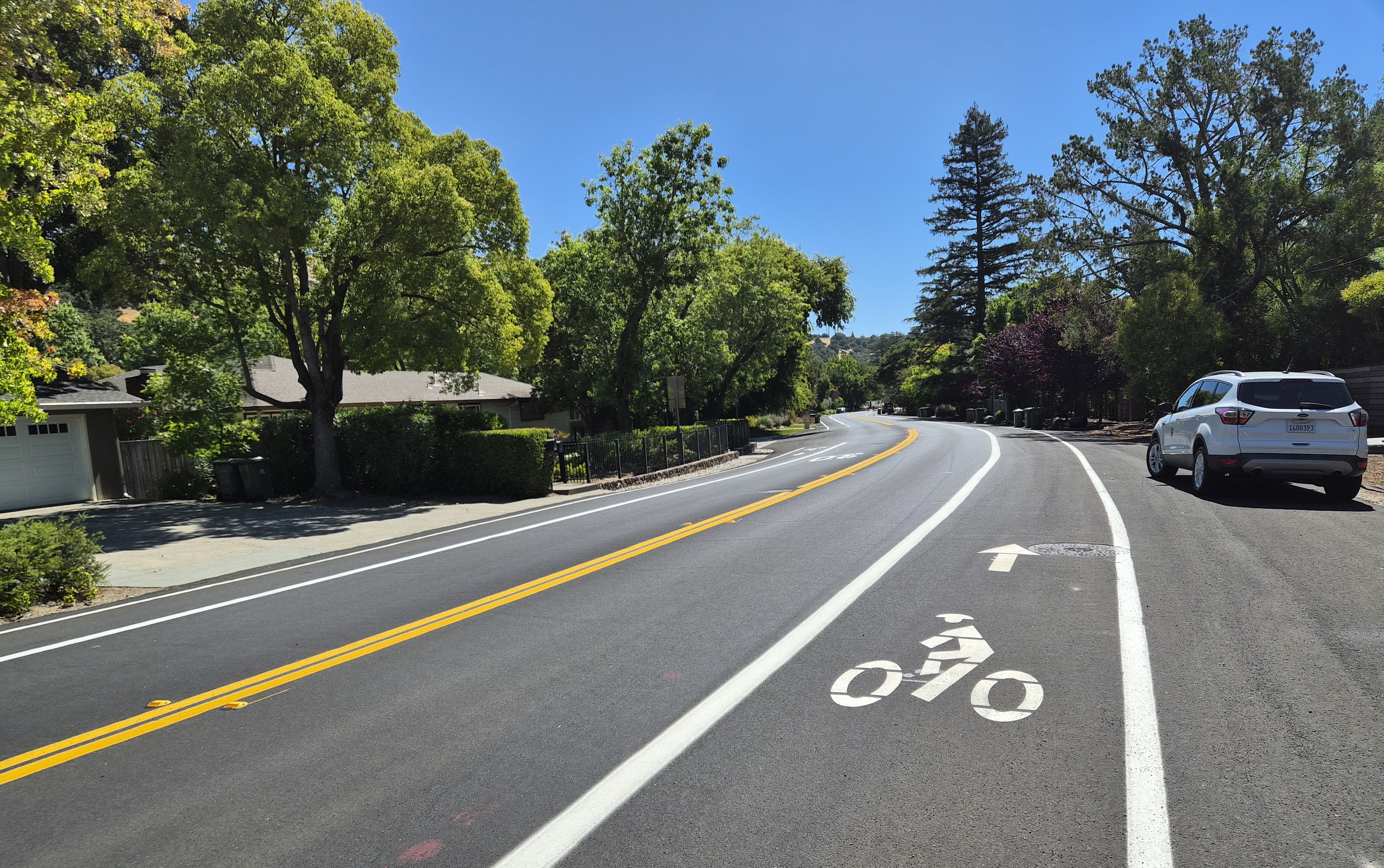 Butterfield Road in unincorporated Sleepy Hallow neighborhood. 