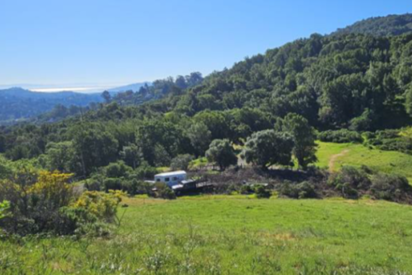 Hilltop view from Sky Ranch Knoll in the Bald Hill Open Space Preserve