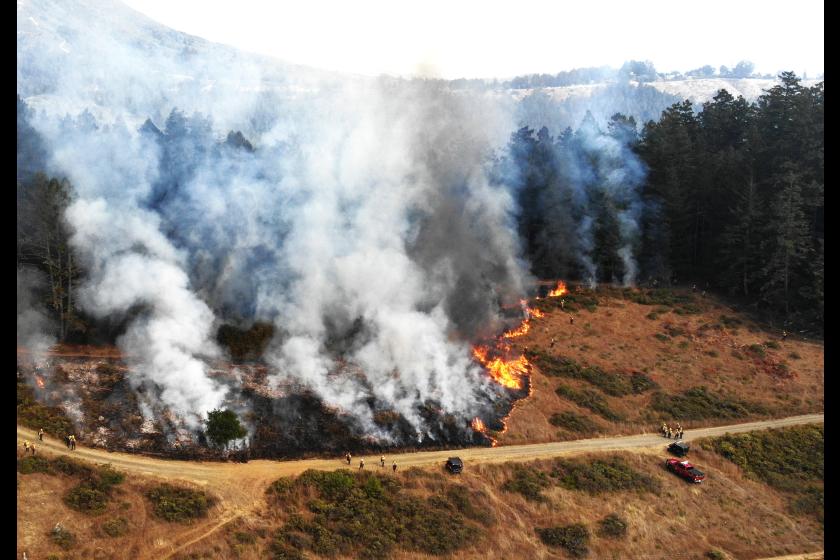 Bon Tempe Prescribed Burn