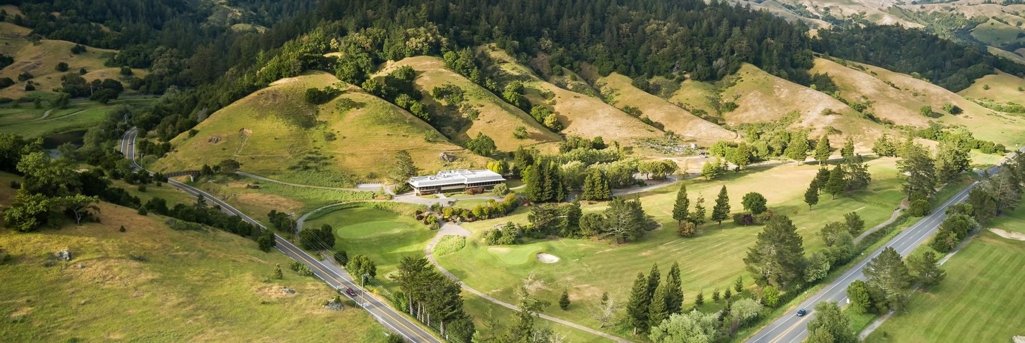 Aerial view of San Geronimo Commons plot
