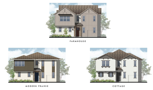 elevation drawings of housing structures  