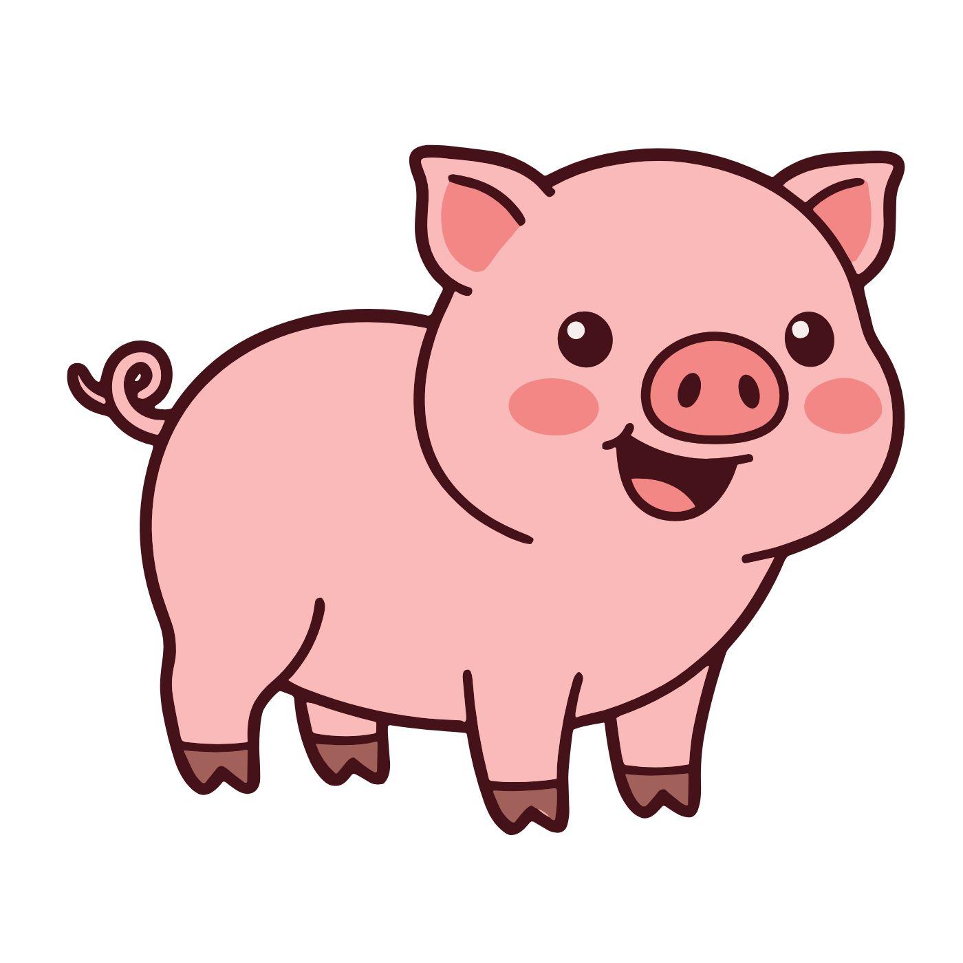 A photo of Pig, a candidate for favorite farm animal.