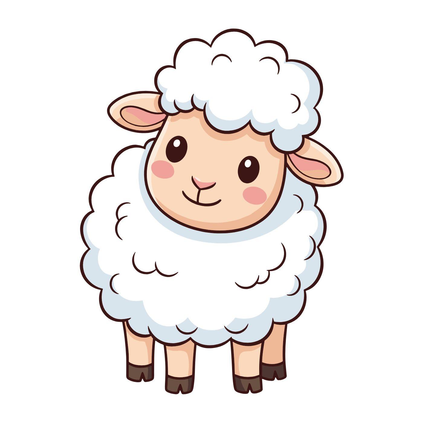A photo of Sheep, a candidate for favorite farm animal.