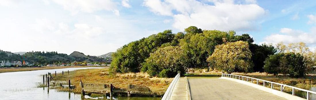 Walkway into Santa Margarita Island