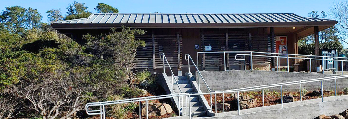 Point Reyes public restroom building