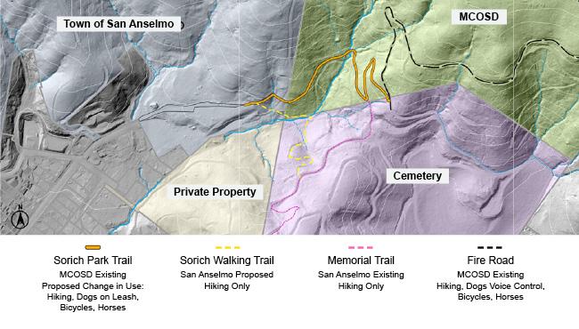 Sorich Proposed Trail Improvements Map