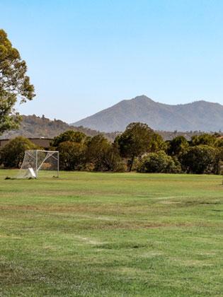 Creekside soccer field at McInnis Park