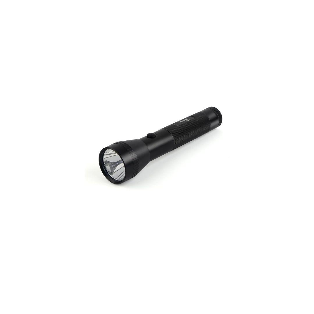 A black flashlight.